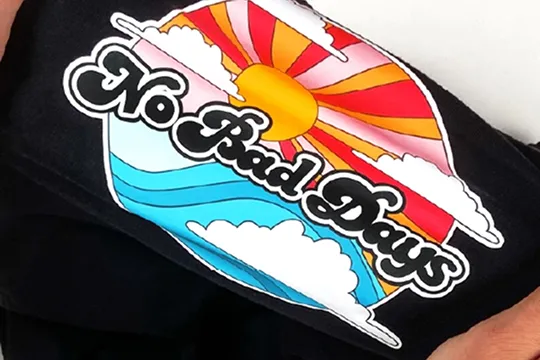 EasyColor® DTV®の柔らかく伸びる仕上がり