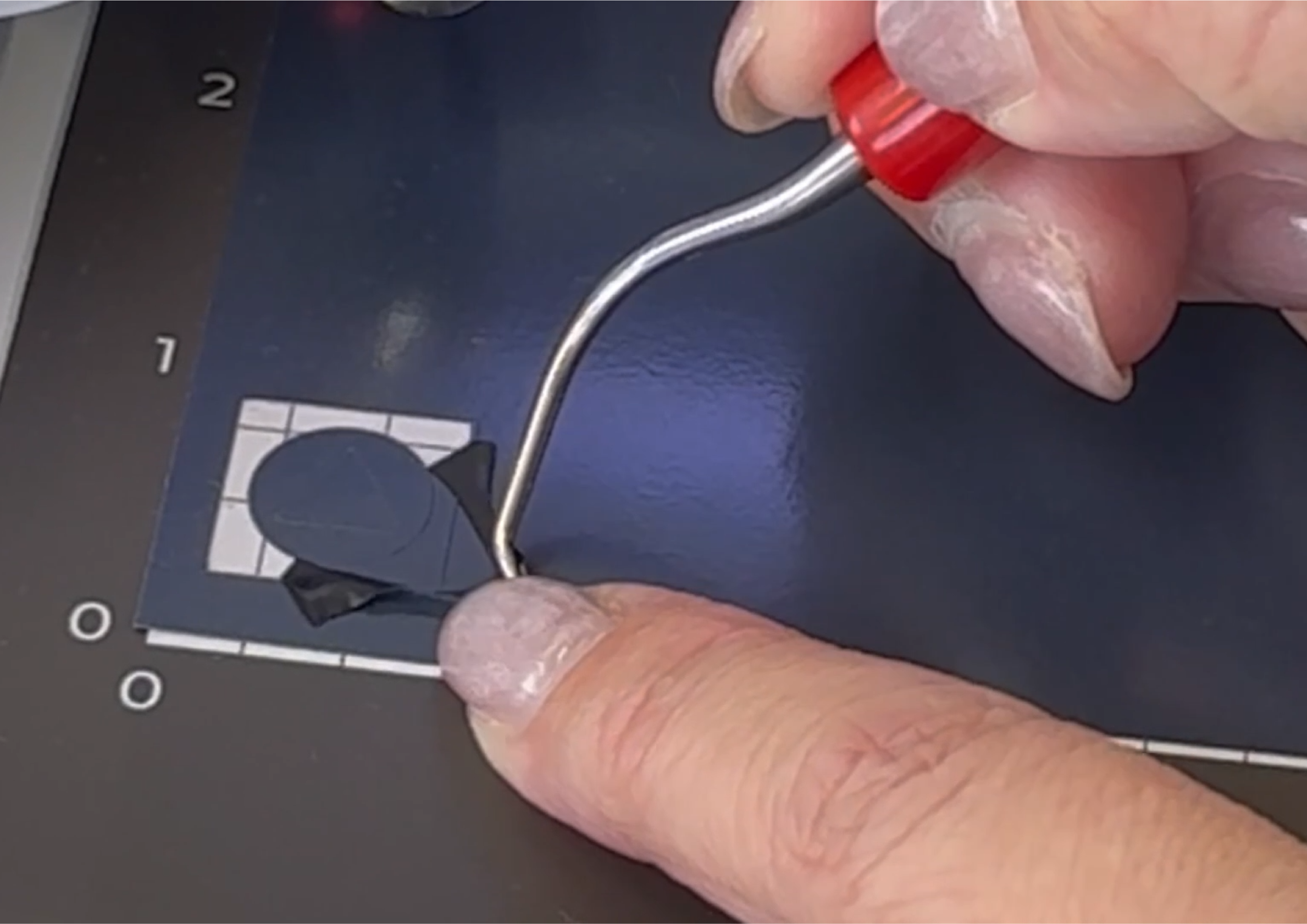 テストカットの結果を確認する