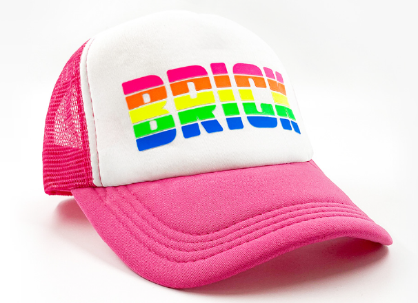 アイロン転写シート レンガで作成した帽子